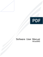 WiseSMS Software User Manual