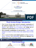 Lecture 01 Work System Design-Introduction