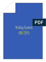 EN 2553 - Welding - Joint - Symbols