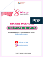 Dinâmica Eu Me Amo Dia Da Mulher