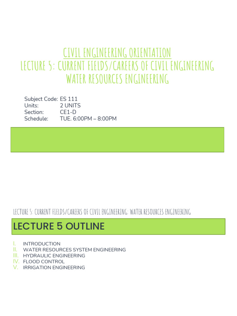 Water Resources Engineering Overview | PDF | Flood | Evaporation