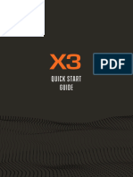 X3 Quick Start Guide
