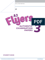 English 361 - 7 Pre A2 Starters Authentic Examination Papers 3 2019