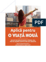 Campania "Aplică Pentru o Viață Nouă"