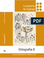 6to Cuaderno Ortografia