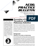 Prevention of DVT & PE-1