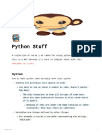 Python Stuff