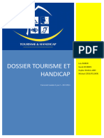 Dossier Tourisme Et Handicap Final