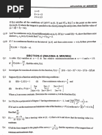 Application of Derivative Sheet Part (B)