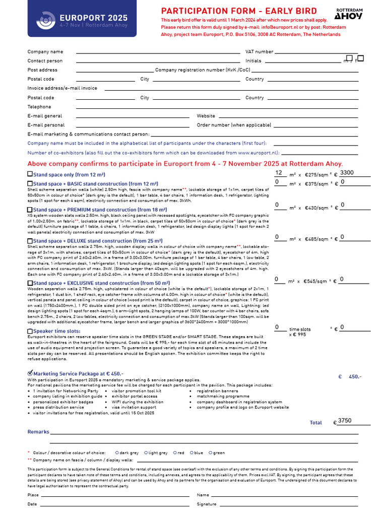 Europort 2025 PDF Lease