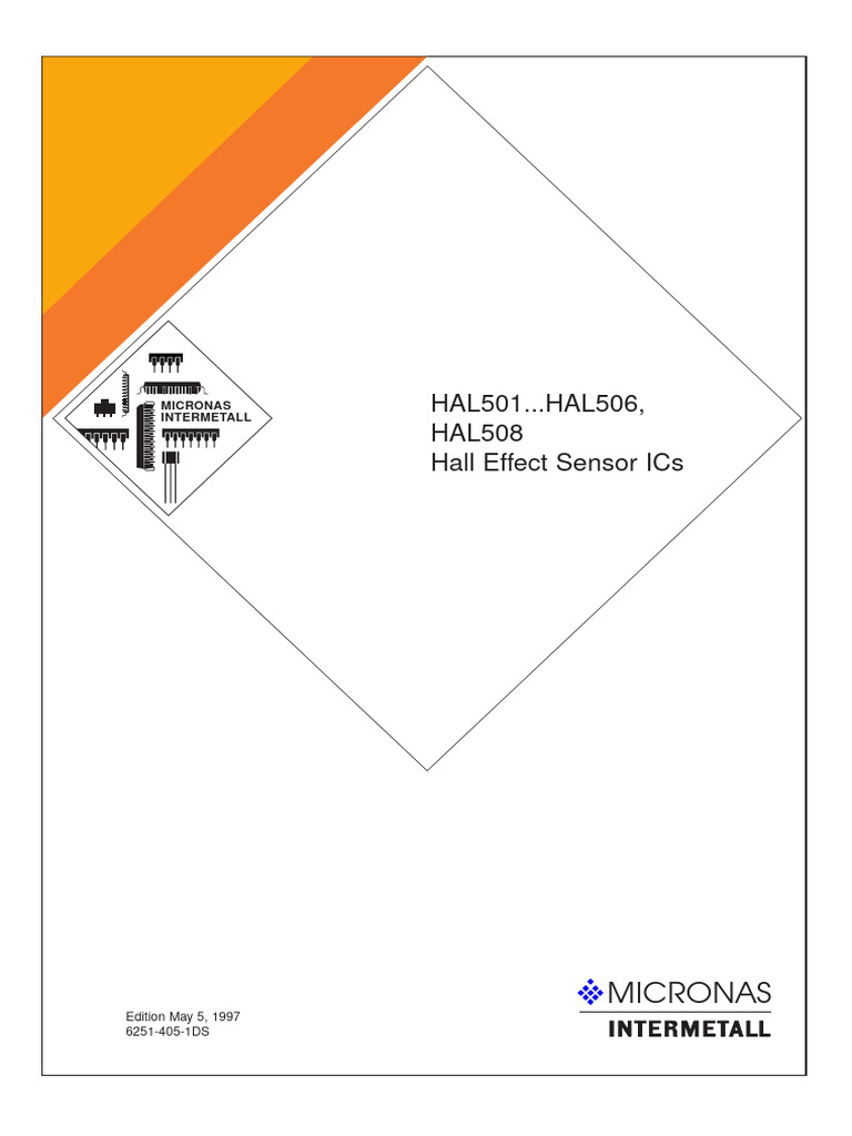 Hall Effect Sensor ICs Overview | PDF | Electrical Components ...