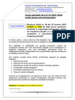 Noutăți Fiscale Aplicabile de La 01.01.2023. Noile Condiții Pentru Microîntreprinderi