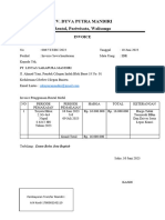 Invoice Ner Cv. Dyva