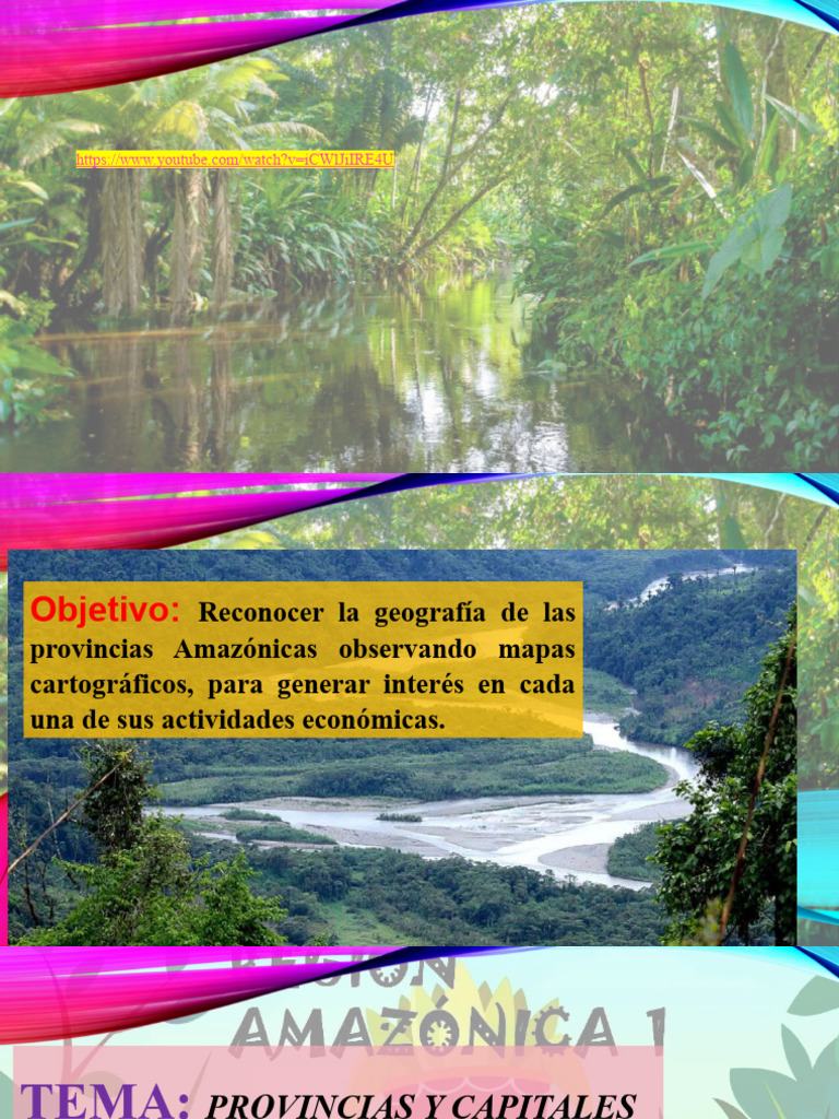 Provincias Y Capitales De La Regin Amaznica Ecuador