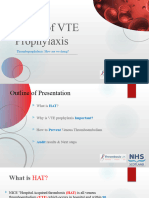 VTE Prophylaxis