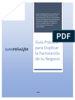 Juan Pe Alver - Gu A PR Ctica para Duplicar La Facturaci N de Tu Negocio