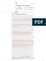 Plagiarism Scan Report: Content Checked For Plagiarism