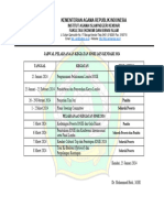 Rundown ACARA Kegiatan IOSIE 2024