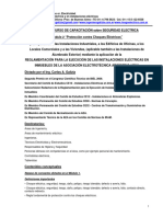 Microsoft Word - Temario CURSO SEGURIDAD ELÉCTRICA Modulo 2 Proteccion Contra Choques Eléctricos