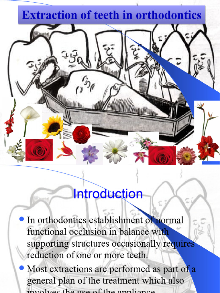 Orthodontic Extraction Techniques Explained | PDF | Orthodontics | Tooth