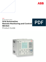ABB Grid Automation Remote Monitoring and Control REC615