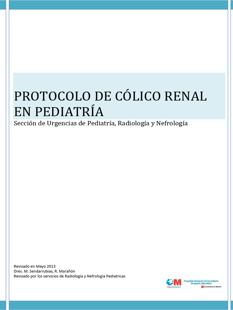COLICO | Descargar gratis PDF | Nefrología | Medicina CLINICA