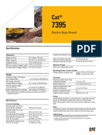 Catalog Specifications Caterpillar 7495 Electric Rope Shovel Rope Crowd ...