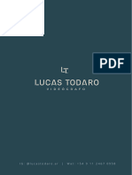 PRESUPUESTO Lucastodaro - Ar WEDDING FILM