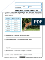 Revisão de Matemática 5º Ano.