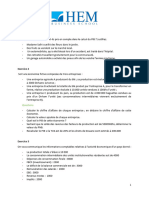 Macroéconomie Exercices - PIB