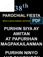38th Parochial Fiesta HCP