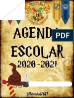 Agenda Editable Harry Potter