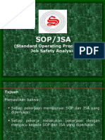 Sop/Jsa: (Standard Operating Procedures / Job Safety Analysis)