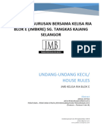 Jmbkre Undang Undang Kecil House Rules