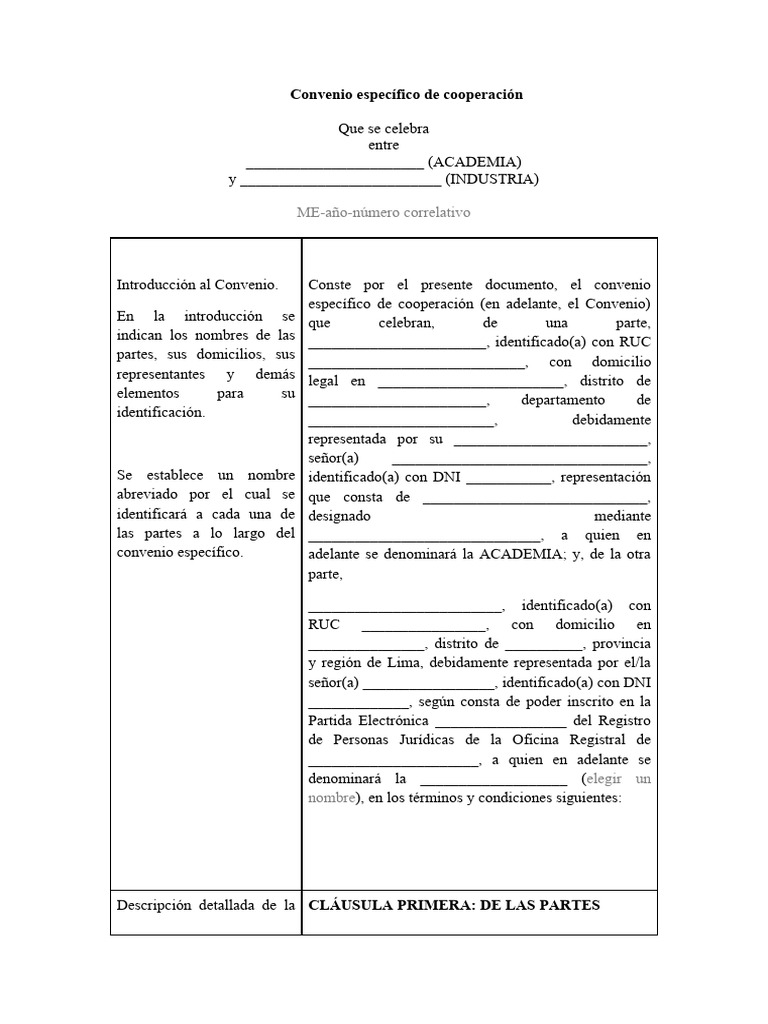 D3B - Convenio de Cooperacin Especfico | PDF | Propiedad intelectual ...