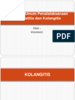 Kolangitis + Kolesistitis