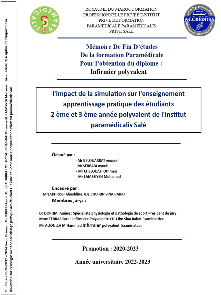 La Simulation Est Une Modalité Pédagogique en Plein Essor | PDF ...
