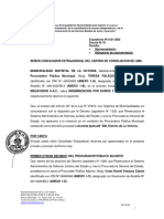 Apersonamiento Por Conciliación - Exp. 0131-2024