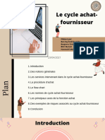 Cycle Achat-Fournissuer