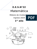 Ingreso Matematica EESN°22