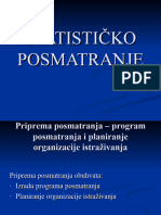 Statistic48dko Posmatranje