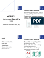 Estructura Arreglo y Movimiento de Los Átomos