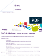 Platforms Design Guideline