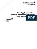 MEA-Application Note - PrimaryNeurons - Hippocampus