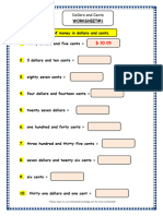 Money Worksheet2