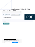 Cours de Grands Services Publics de L'Etat 2011 - Syllabus PDF - PDF - Services Publics - Gouvernement