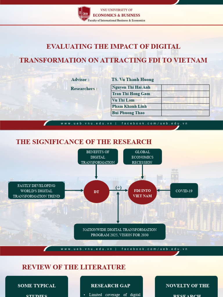 Digital Transformation's Impact on FDI in Vietnam | PDF | Foreign ...