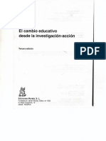 El Cambio Educativo Desde La Investigación Acción