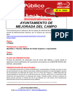 Boletín Diario de Empleo Público (21 de Febrero de 2024)