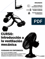 CURSO Iniciación A La Ventilación Mecánica